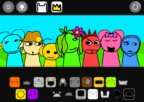 Sprunked background