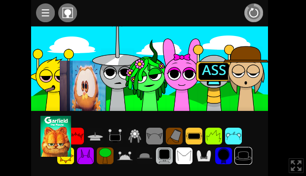 Sprunki Funny background