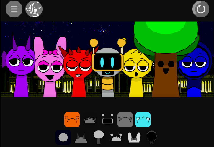Sprunki Stardust Speedway background